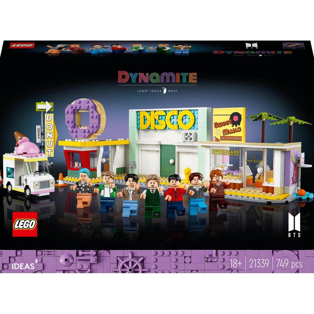 LEGO Ideas BTS Dynamite 21339 Building Kit (749 Pieces)