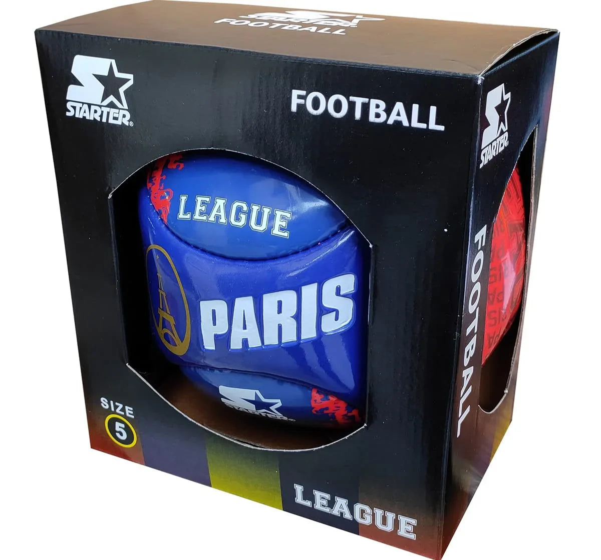 Starter Club Box Football L3 Size 5 – Paris Hand-Stitched Soccer Ball