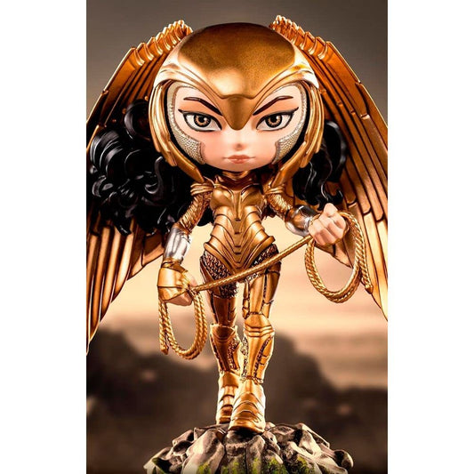Iron Studios Wonder Woman 1984 Armored Version Minico Collectible Figure 15cm | WW84 Stylized PVC Statue