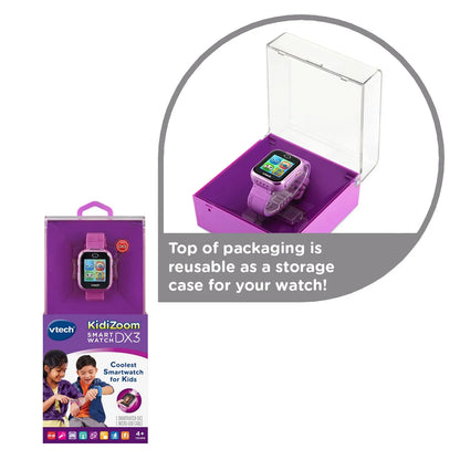 VTech KidiZoom Smartwatch DX3, - Purple - Jaiman Toys