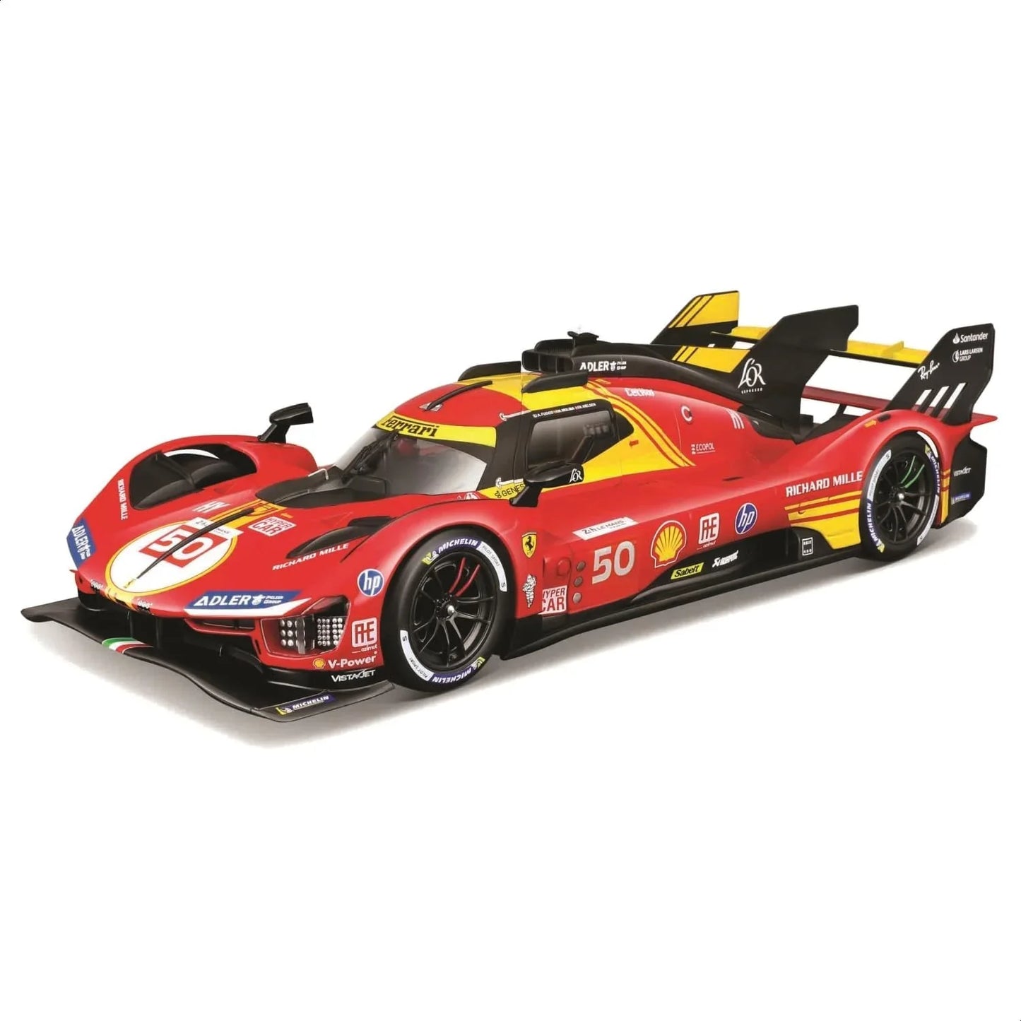 Bburago 1:18 Ferrari 499P #50 – 24H Le Mans Champion 2024 Diecast Model Car