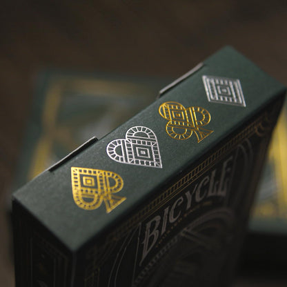 Bicycle Byzantine Playing Cards – Poker Deck with Gold & Silver Foil Tuck Box