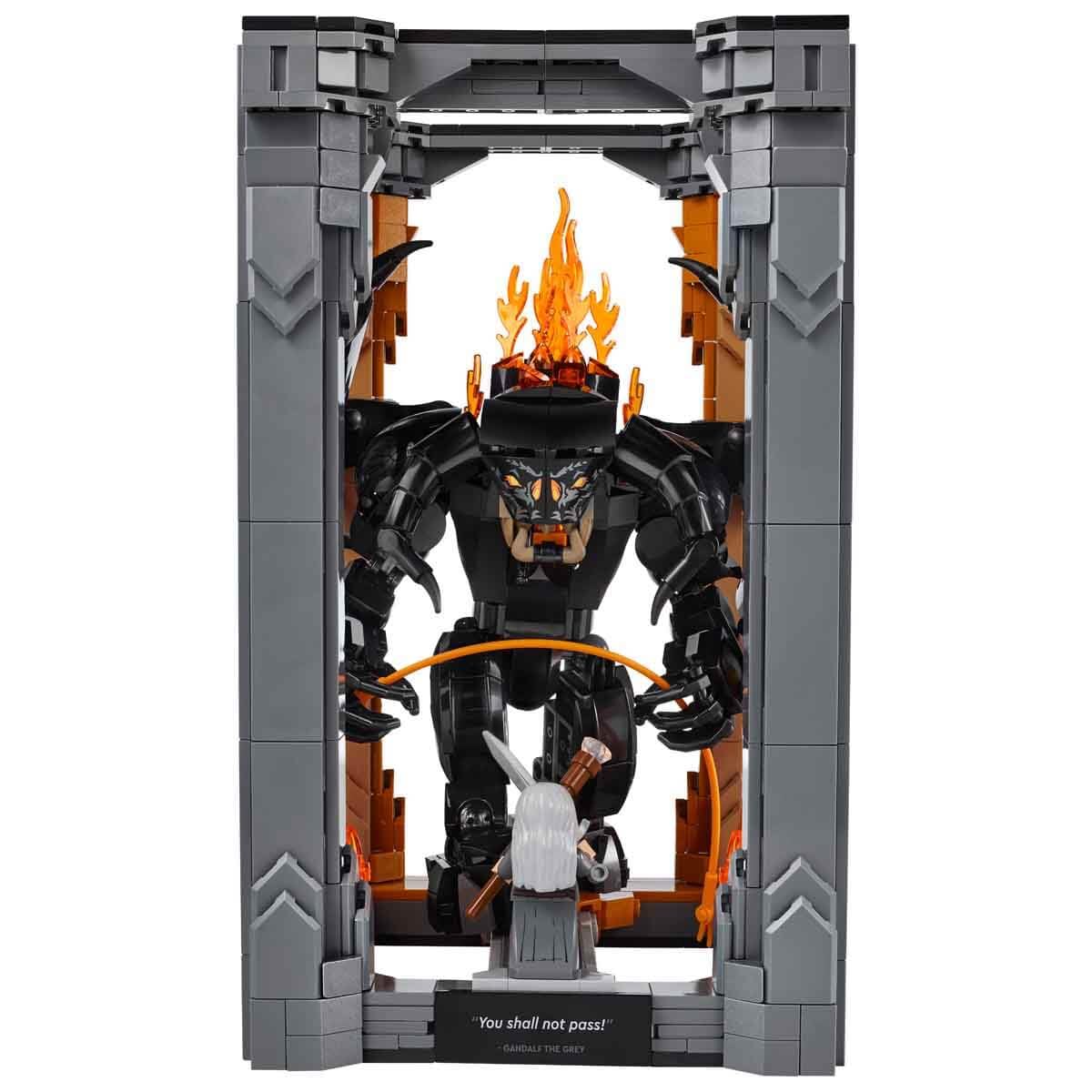 LEGO 10367 Icons The Lord of The Rings : Balrog Book Nook Building Set (1201 Pieces)