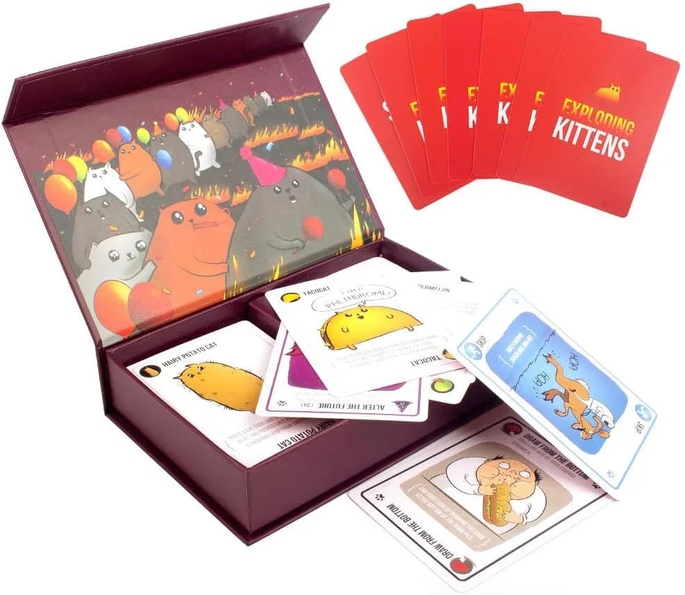 Exploding Kittens Party Pack Card Game - Jaiman Toys