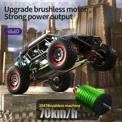 SUCHIYU Adventure Pro 4WD All-Terrain High Performance 2.4GHz RC Off-Road Buggy with Remote Control, Large Wheels, Rugged Suspension & Rock Crawler Design for Kids & Adults 14+