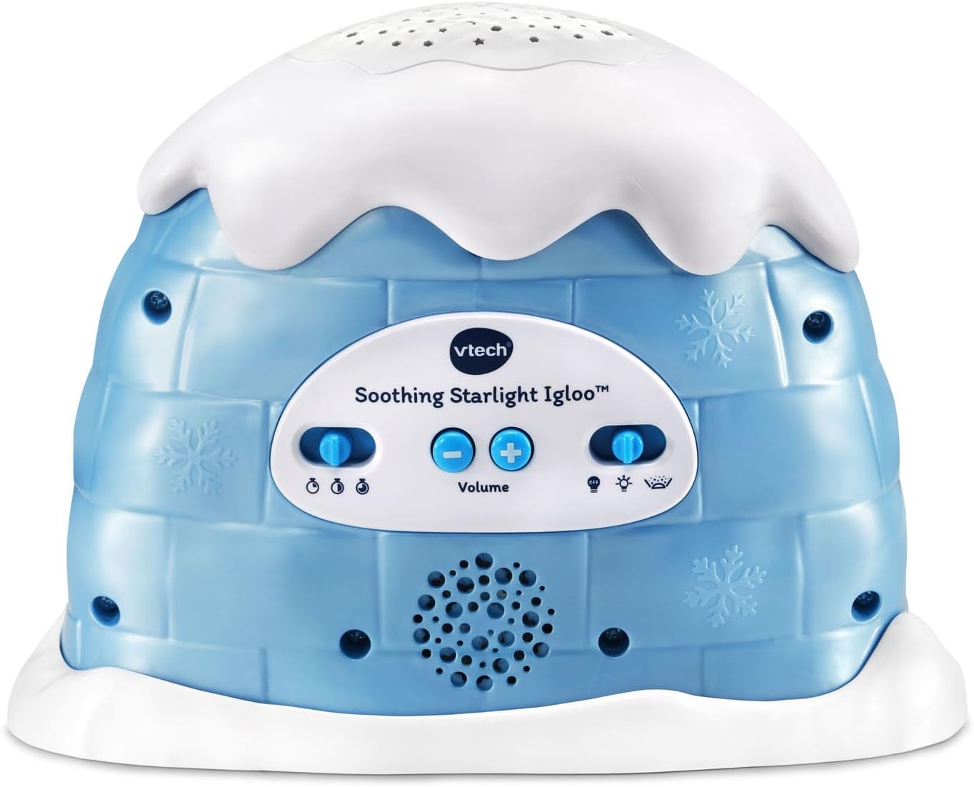 VTech Baby Soothing Starlight Igloo | Plush Penguin Sleep Aid with Night Light, Lullabies, Nature Sounds & Star Projection