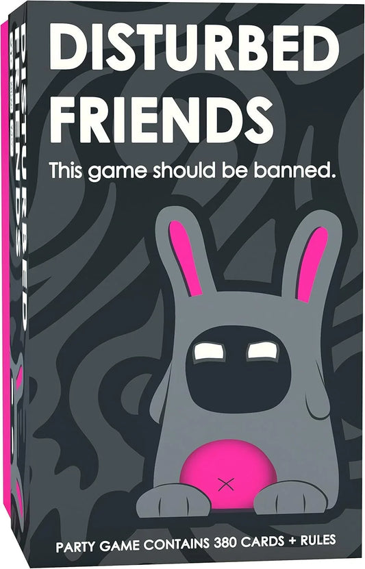 Disturbed Friends This Game Should Be Banned Card Game - Jaiman Toys