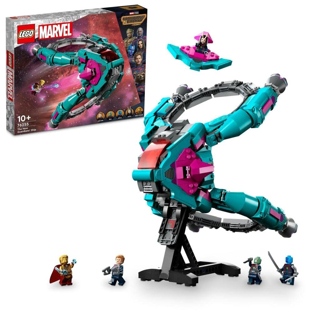 LEGO Marvel The New Guardians’ Ship 76255 Building Toy Set (1,108 Pieces)