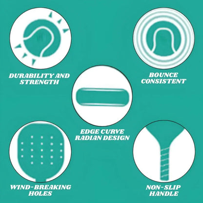 Innov8 Padel Net Set, Durable Base with Quick Attach System, Ages 5+ - Jaiman Toys