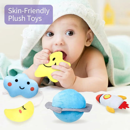 Space Travel Crib Mobile with Music and Lights, Baby Mobile for Crib - Jaiman Toys