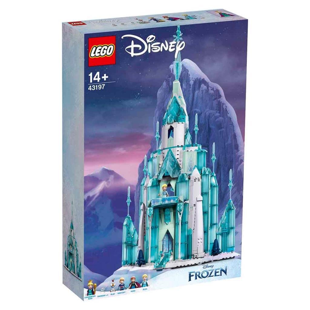 LEGO 43197 Disney Princess Palacio de Hielo – Enchanting Frozen Castle Set