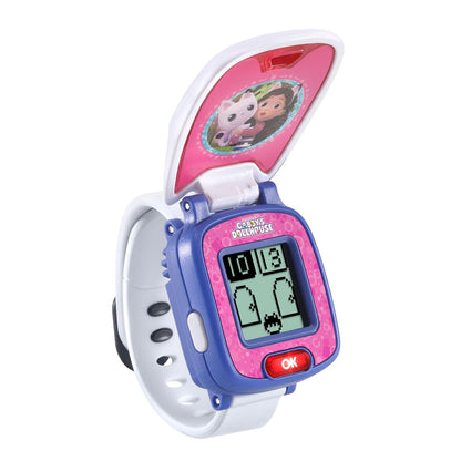 VTech Gabby's Dollhouse Pandy Paws Paw-Tastic Learning Watch | Interactive Kids Digital Watch with Games, Clock & Alarm | Ages 3+