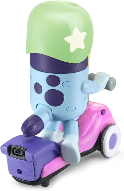VTech Bluey Scooter Time Bluey Interactive Toy | Motion, Lights, Music & Follow-Me Learning Toy | Ages 3–6 Years