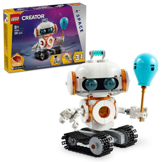 LEGO Creator 3in1 Space Robot Toy Science Playset 31164 Building Blocks Toys for 8+ Gift for Boys and Girls