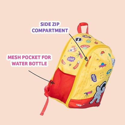 Rabitat School Bags Smash Unisex School Bag | Kids Backpack for Girls, Boys - 4 to 8 Years Age - Jaiman Toys