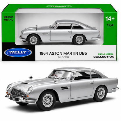 Welly 1:64 Aston Martin DB5 1964 Silver
