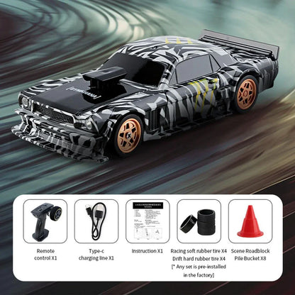 Chassis Model 1:43 RC Drift Race Car 4WD Ready to Go Mini Car Toy With Gyro