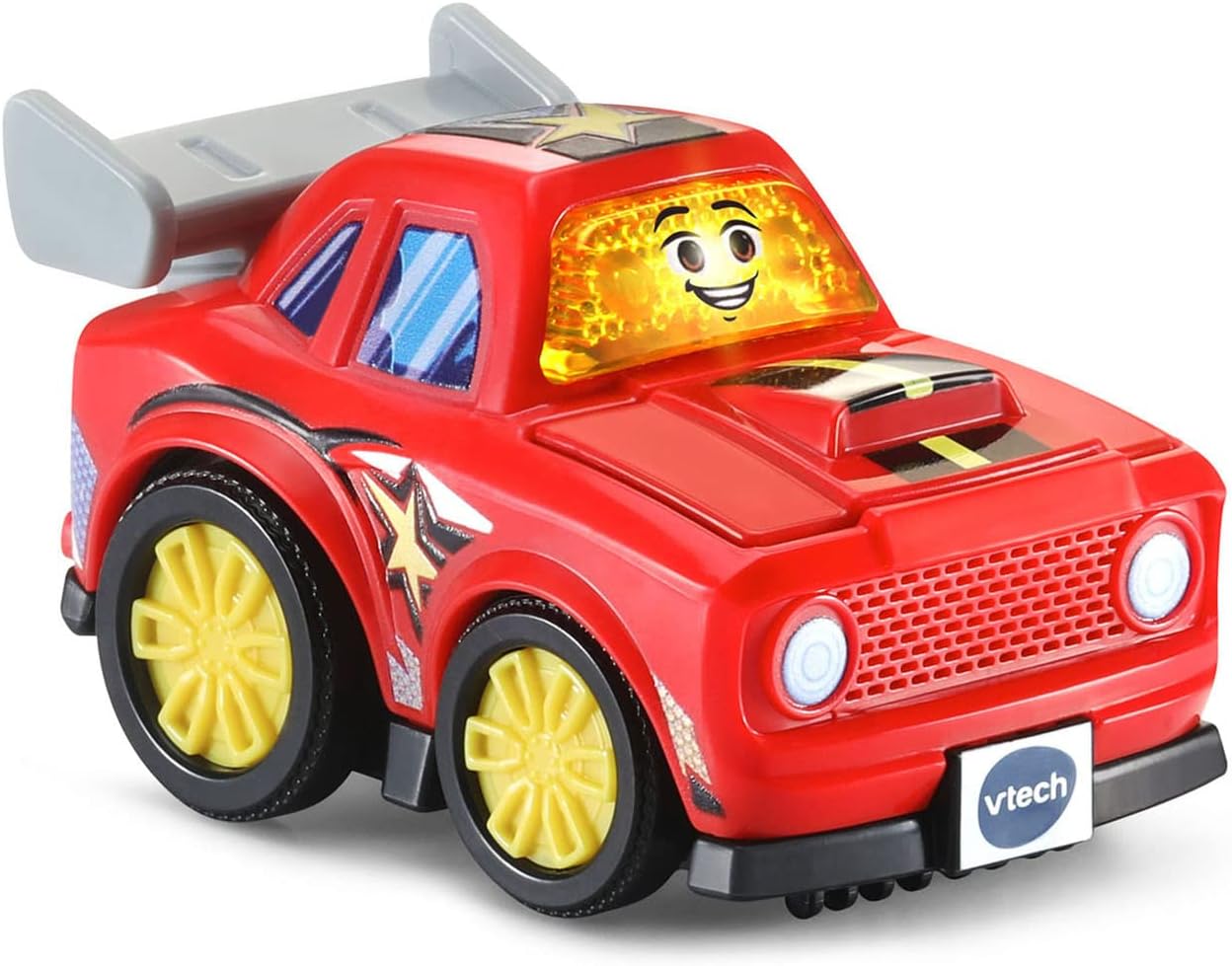 VTech Go! Go! Smart Wheels Race Team 2-Pack | Interactive SmartPoint Racing Cars with Lights, Sounds & Educational Phrases for Toddlers