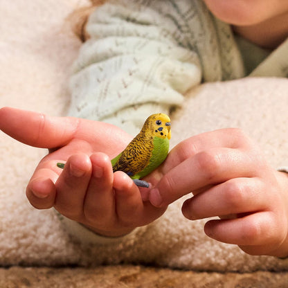 Schleich Farm World - Budgie Parakeet Toy Figurine - Kids Ages 3+ | 14939 | Farm Animal Figurine, Realistic Animal Toys, Bird Toy for Kids 3+, Screen-Free Imaginative Pretend Play, Montessori Toy