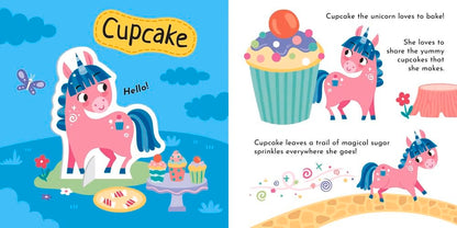 Build & Play Unicorns Book and Play Set | 28 Cardboard Models + 32-Page Activity Book + Double-Sided Play Mat