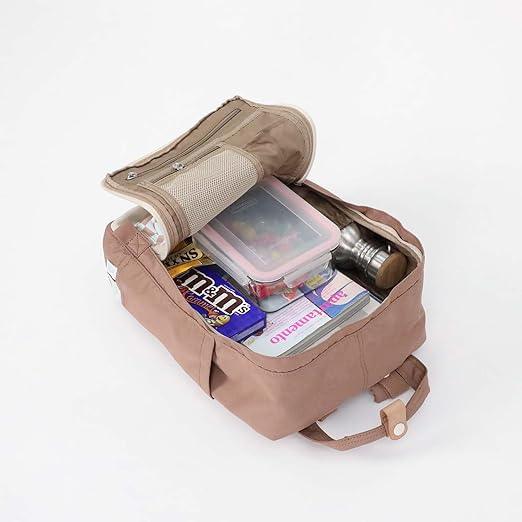 Doughnut Macaroon Classic Kaleido Series Backpack – Mushroom Checked (16 L) - Jaiman Toys