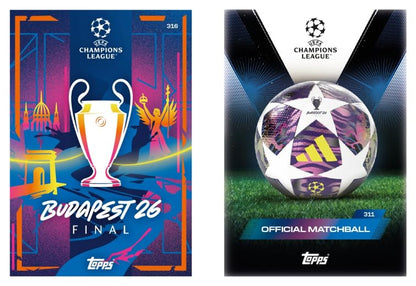 Topps UCC Match Attax Extra 2026 Trading and Collectible Card Game (Mega Tin #2)
