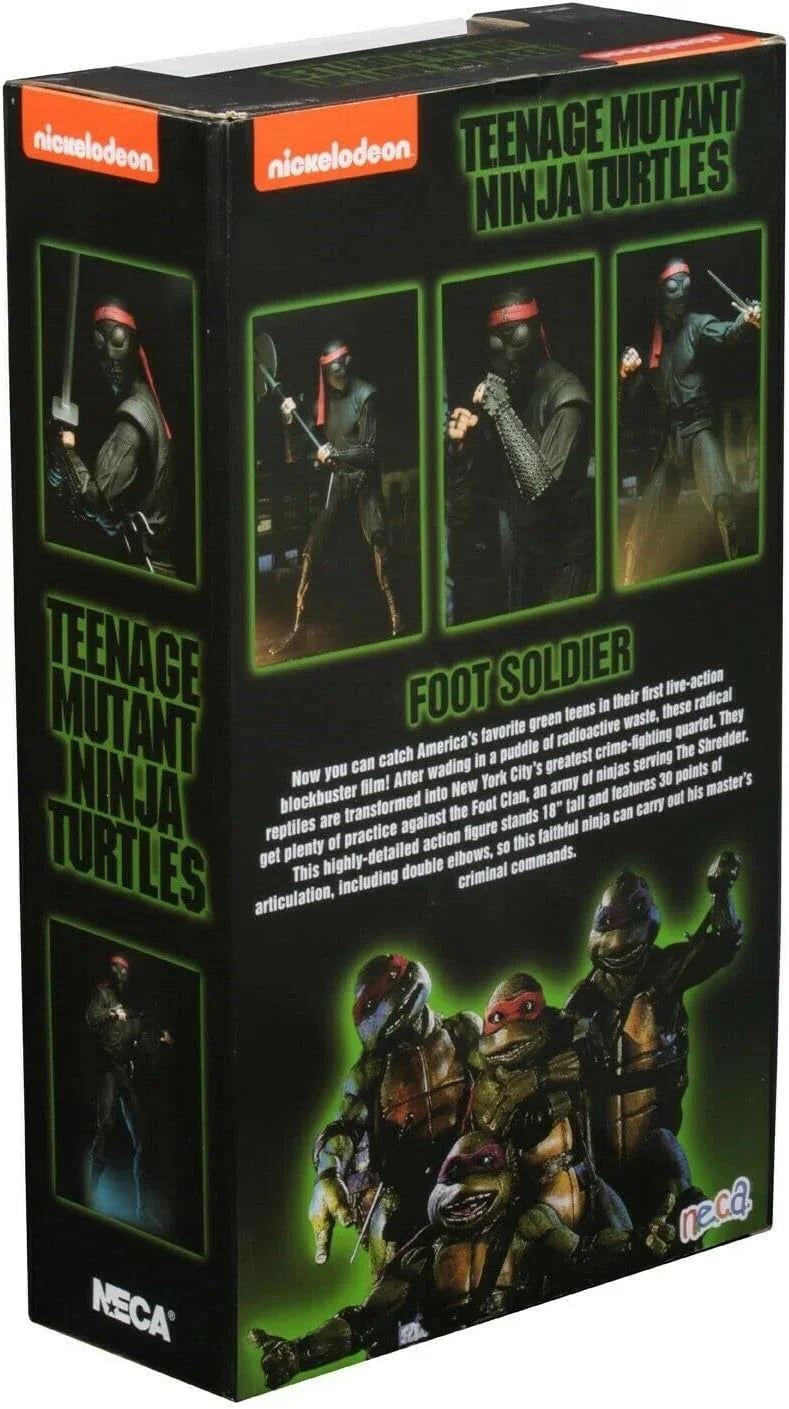NECA – Teenage Mutant Ninja Turtles (1990 Movie) – 1/4 Scale Action Figure – Foot Clan Soldier - Jaiman Toys