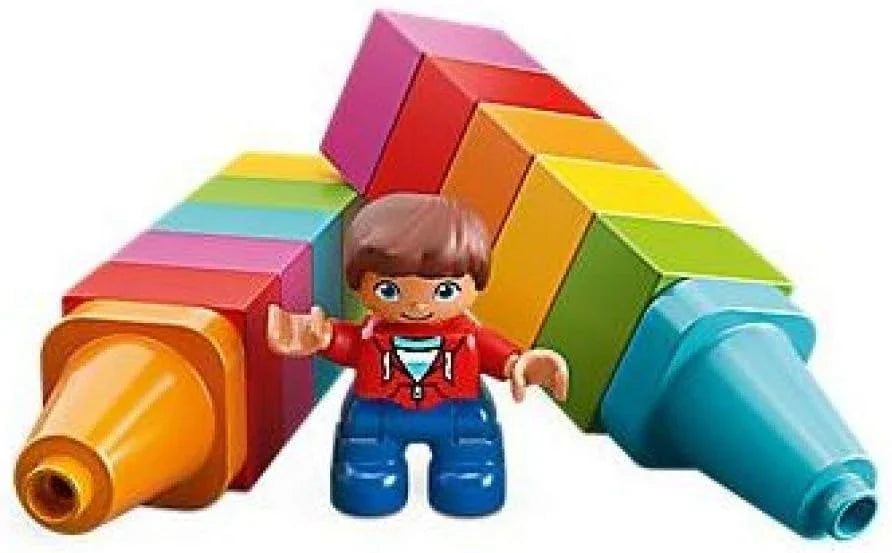 LEGO 10887 Duplo Creative Fun  (120 Pcs) – Educational Building Blocks Set for Preschool Kids