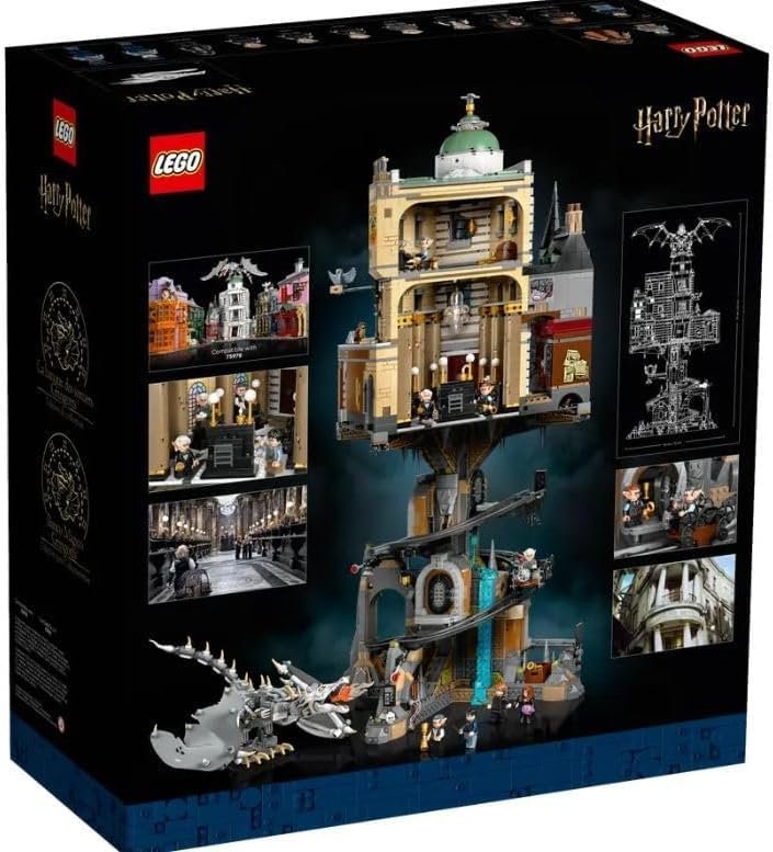 Lego Harry Potter 76417 Gringotts Wizard Bench - Collector's Edition (4803 Pieces) Age 18+