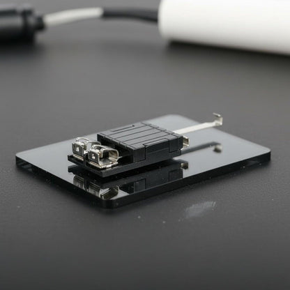 HO Scale Track Power Clip Connector 1:87 Model Railway Power Feed Cable | Easy Install Low Resistance Train Track Connector