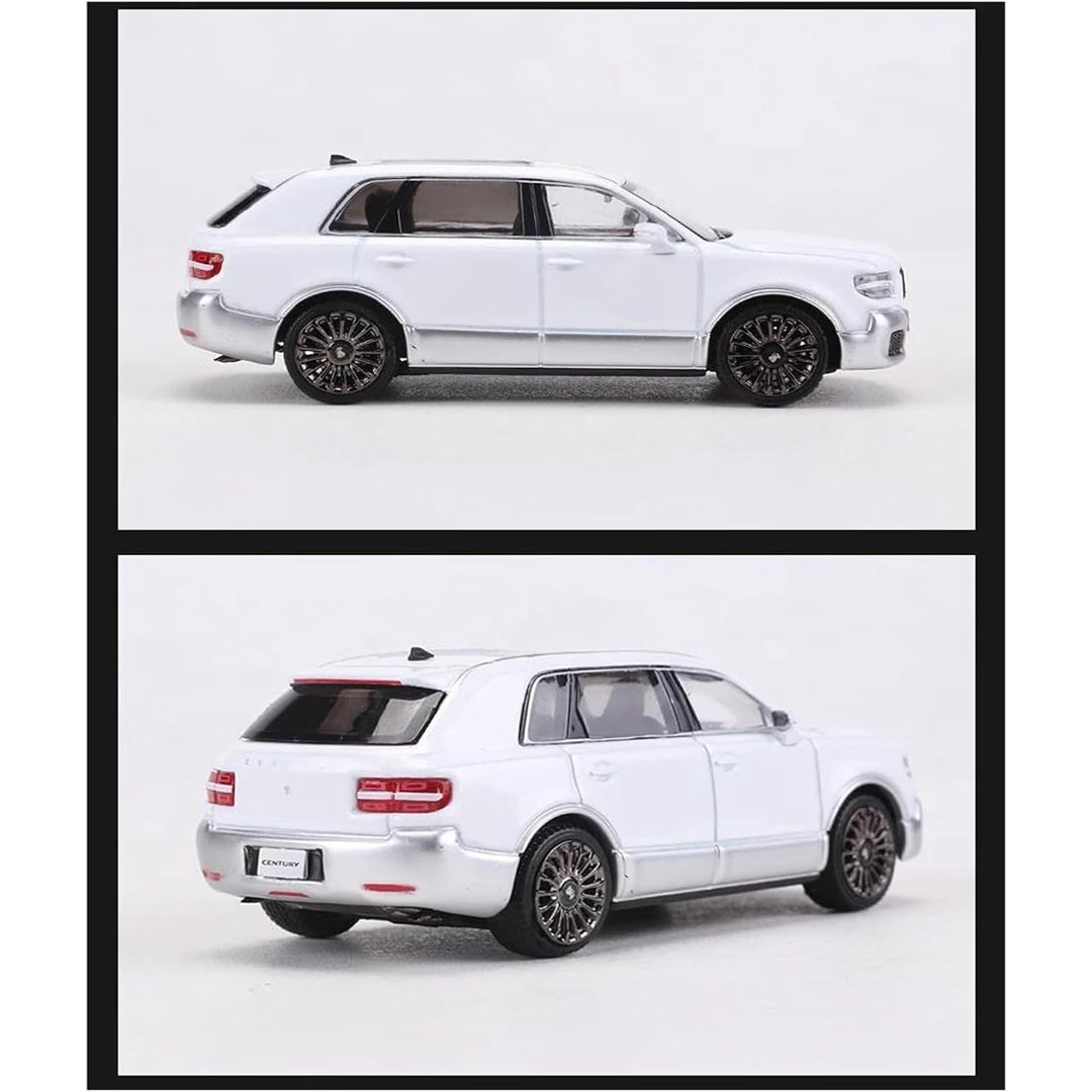 GCD Model 1:64 Toyota Century SUV – White | Sports Edition Luxury Diecast Car