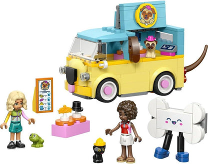 LEGO Friends 42678 Pet Accessories Van - Toy Animal Playset w/ 2 Mini Dolls, Pet Dog, Cat & Frog Figures - Birthday Gift Idea for 6+ Year Old Girls