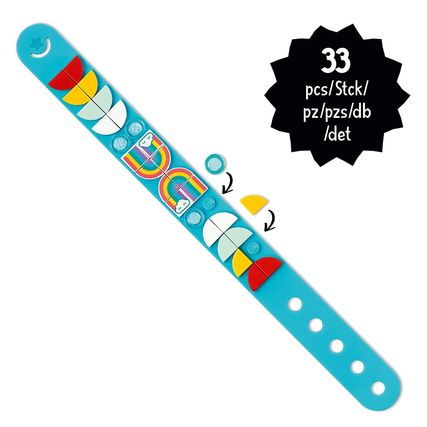 LEGO DOTS Rainbow Bracelet 41900 Kit