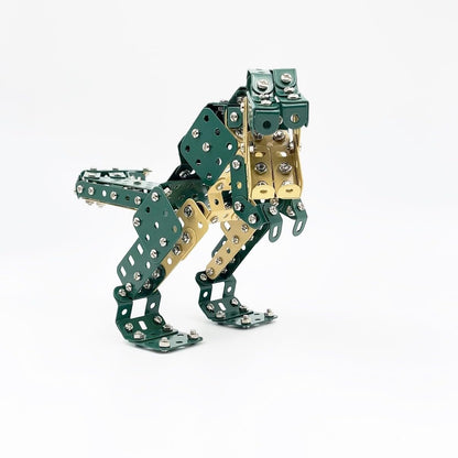 Zephyr Mechanix T-Rex Collector’s Edition – 404-Piece Metal Dinosaur Model Building Kit, Ages 8+