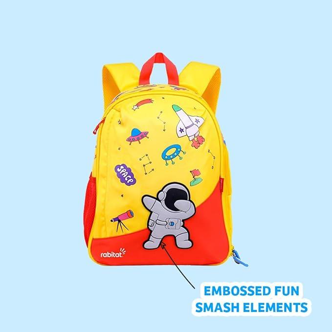 Rabitat School Bags Smash Unisex School Bag | Kids Backpack for Girls, Boys - 4 to 8 Years Age - Jaiman Toys