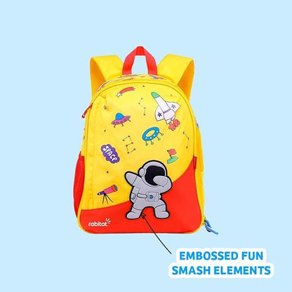 Rabitat School Bags Smash Unisex School Bag | Kids Backpack for Girls, Boys - 4 to 8 Years Age - Jaiman Toys