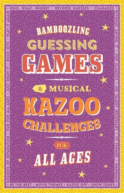 Bamboozling Guessing Games & Musical Kazoo Challenges for All Ages (Game Box)