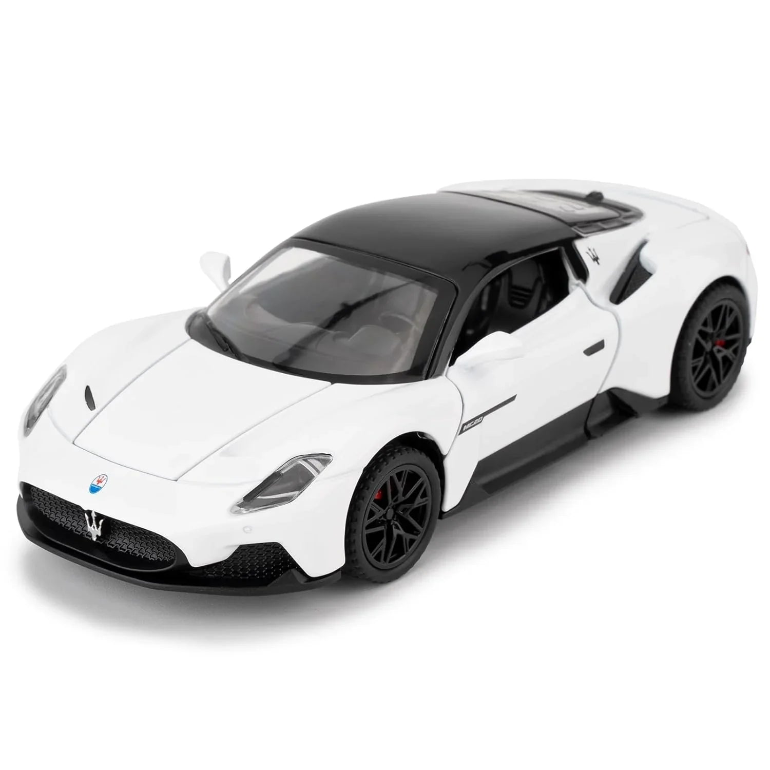 1:32 Maserati MC20 Diecast Alloy Model Car – Pull Back Toy with Sound & Light | Collectible Gift Toy - Jaiman Toys