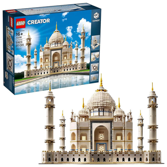 LEGO 10256 Creator Expert Taj Mahal Building Kit&amp;Architecture Model (5923 Pieces),White