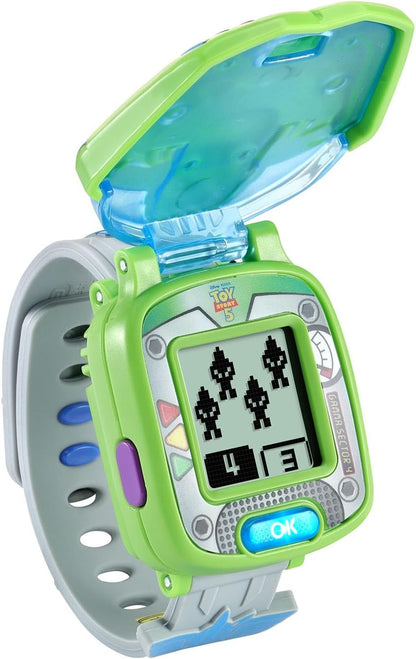 VTech Disney Pixar Toy Story 5 Buzz Lightyear Learning Watch | Interactive Educational Kids Watch with Games, Clock, Timer & Buzz Lightyear Voice