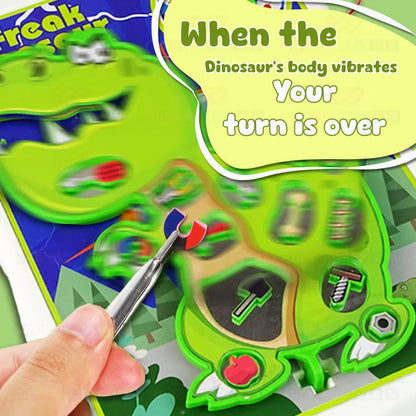 Freak Dinosaur Operation Board Game – Electronic Skill Toy for Kids Ages 4–12 - Jaiman Toys
