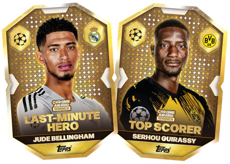 Topps UEFA Champions League Match Attax 2025-26 Trading and Collectible Card Game (The Masters LE Pack)