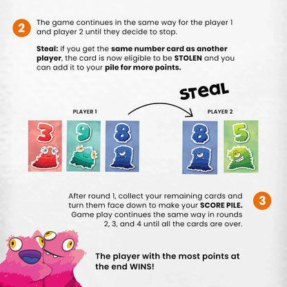 Binca Card Game - Pelusas, Return Gifts for Birthday, Thrilling Game of Risk & Luck for Kids, Teens and Adults, Fast-paced for Family Game Night, - Jaiman Toys