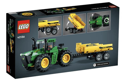 LEGO Technic John Deere 9620R 4WD Tractor 42136 Model Building Kit (390 Pieces)