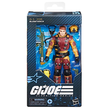 G.I. Joe Classified Series Blowtorch – 6 Inch Action Figure with 10 Accessories - Jaiman Toys