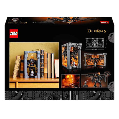 LEGO 10367 Icons The Lord of The Rings : Balrog Book Nook Building Set (1201 Pieces)