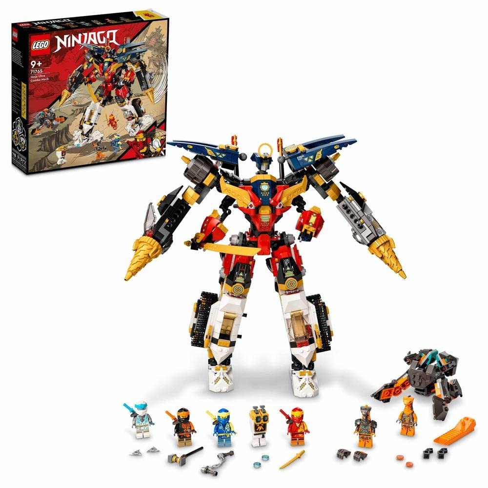 LEGO NINJAGO Ninja Ultra Combo Mech 71765 Vehicle Playset for Ages 9+