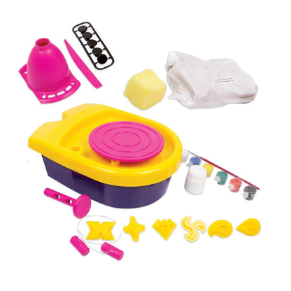 Funskool Pottery Wheel Craft Kit – Motorized Clay Pottery Set for Kids | DIY Art & Craft Activity (Ages 8+)