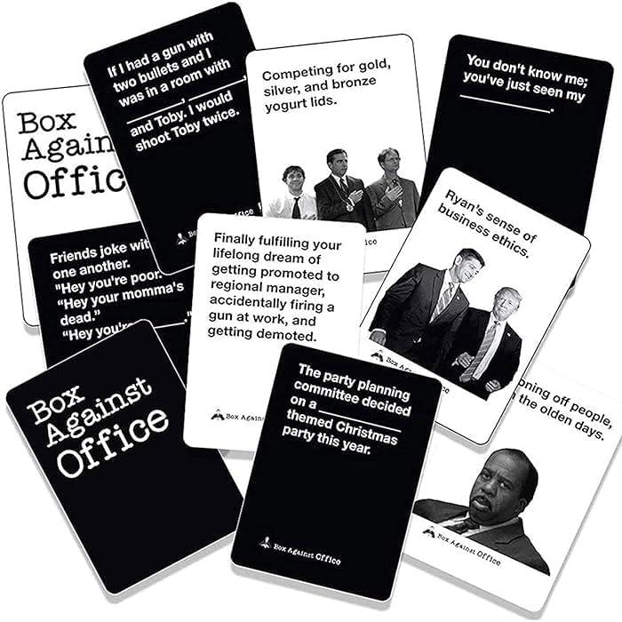 Box Against The Office Card Game - Jaiman Toys