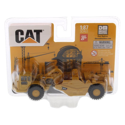 Diecast Masters 1:87 HO Scale Cat 627G Auger Scraper 84405 Licensed Diecast Construction Vehicle Model for Collectors